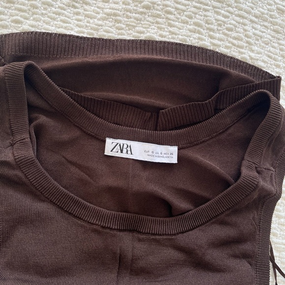 Zara sweater knit tank top - Picture 4 of 4